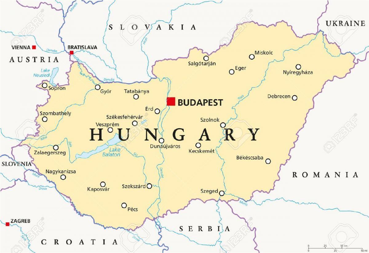 budapest localización mapa do mundo