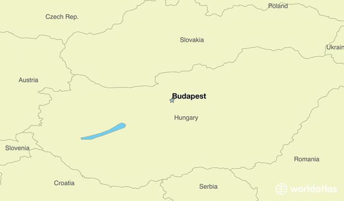 budapest, hungría mapa de europa