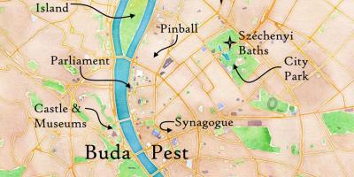 Buda ou pragas mapa