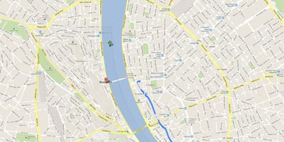 Mapa de vaci rúa budapest